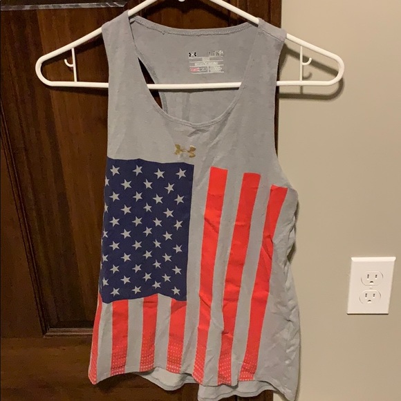 Under Armour Other - Under Armour USA razor back tank